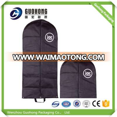 Personalised foldable non woven garment bag , suit protection cover fabric garment bag