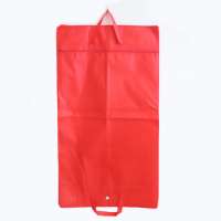 Custom printed Eco-friendly Reusable Clear Non Woven Garment Bag